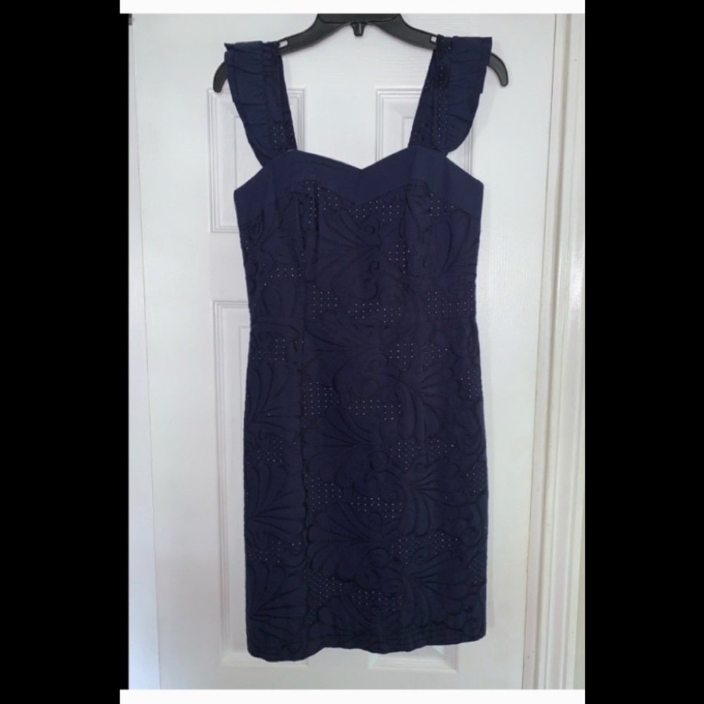 Lilly Pulitzer Navy Dress, Size 4